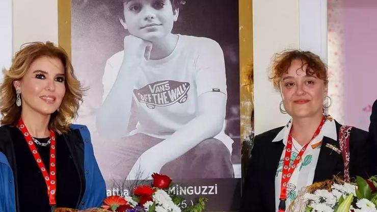 Gülben Ergen sosyal medyadan duyurdu Bayburtta Mattia Ahmet Minguzzi anaokulu açıldı