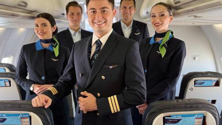24 yaşındaki Alim Uygun, AJet’in en geç pilotu oldu: Önce uçak sonra otomobil kullandım