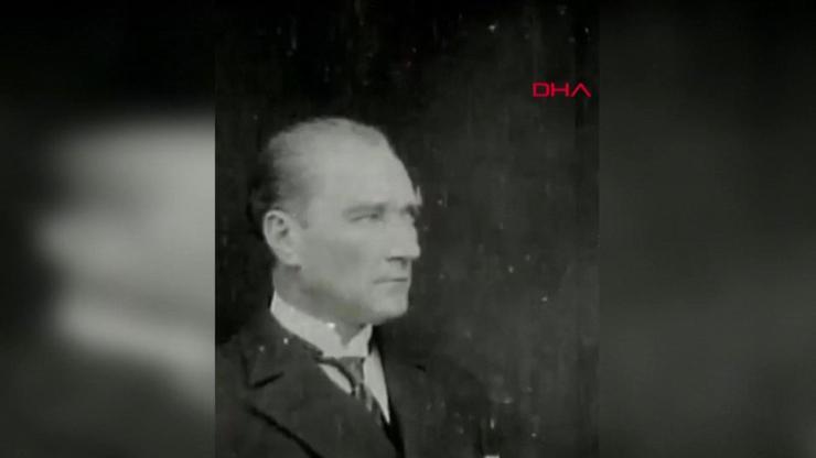 Gazi Mustafa Kemal Atatürkün daha önce hiç görülmemiş video görüntüleri ortaya çıktı