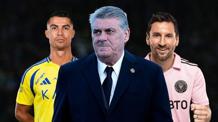 Beşiktaş Başkanı Serdal Adalıdan, Ronaldo sorusuna esprili cevap Messiyi de...
