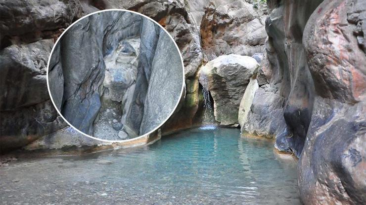 Keşfedilmemiş saklı cennet kurudu