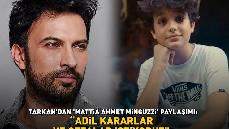 Megastar Tarkandan Mattia Ahmet Minguzzi paylaşımı: Adil kararlar ve cezalar istiyoruz