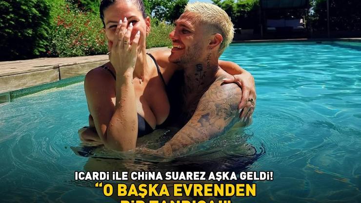 Galatasarayın yıldızı Icardi ile China Suarez havuzda aşka geldi O BAŞKA EVRENDEN BİR TANRIÇA