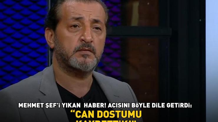 MasterChef Mehmet Yalçınkayanın acı günü Üzüntüsünü böyle dile getirdi: Can dostumu, 18 yıllık arkadaşımı kaybettik