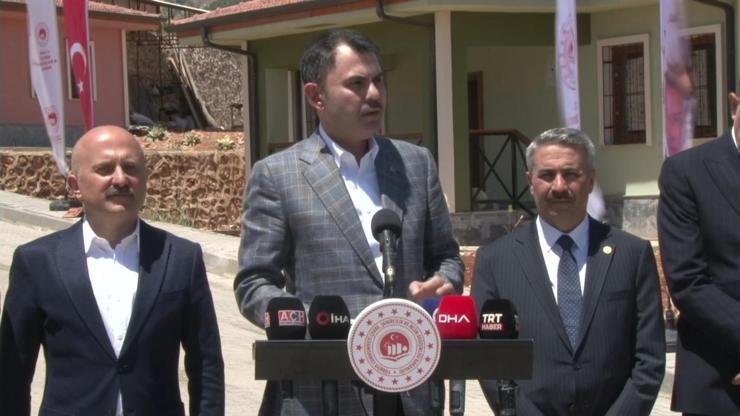 SON DAKİKA | Bakan Kurum: 11 i̇li̇mi̇zi̇ söz verdiğimiz gibi hep birlikte ayağa kaldıracağız