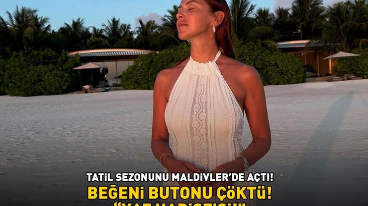 Ünlü şarkıcı tatil sezonunu Maldivler’de açtı Beğeni butonu çöktü YAZ HADİSESİ