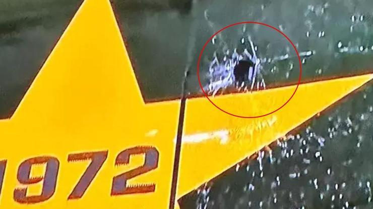 SON DAKİKA | Galatasarayın takım otobüsüne taşlı saldırı