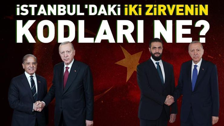 Cumhurbaşkanı Erdoğan Suriye ve Pakistan liderleri ile görüştü: İstanbuldaki iki zirvenin kodları ne