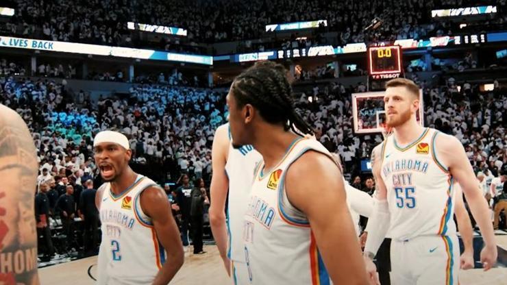 NBA finaline bir adım kaldı Thunder, Timberwolves karşısında seride 3-1 öne geçti...