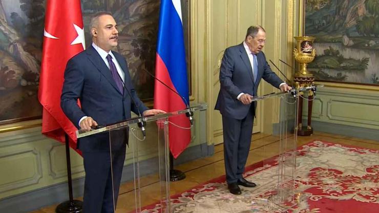 SON DAKİKA HABERİ... Ankaradan hangi mesajlar Putine iletildi Dışişleri Bakanı Hakan Fidan, Lavrov ile düzenlediği ortak basın toplantısında açıkladı