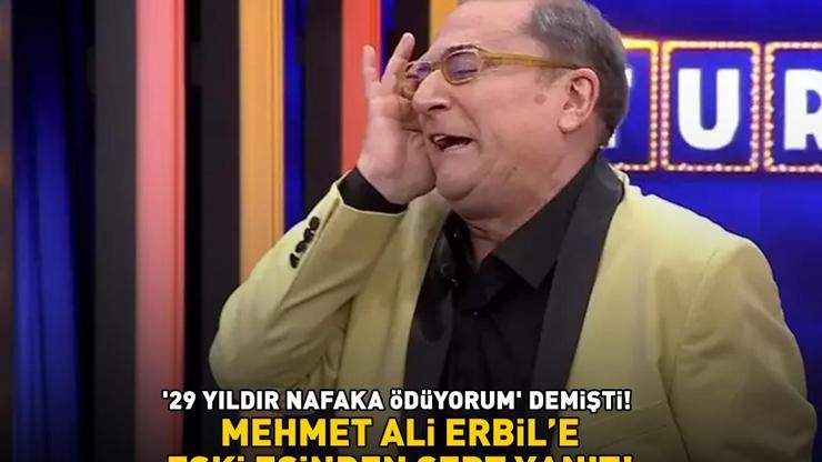 29 YILDIR NAFAKA ÖDÜYORUM DEMİŞTİ Nergis Kumbasardan Mehmet Ali Erbile sert yanıt
