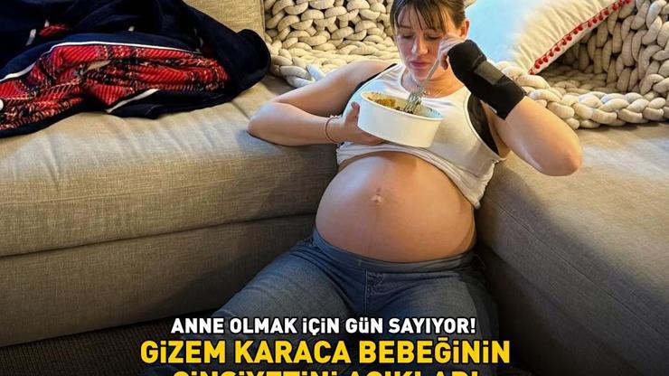 Anne olmak için gün sayıyor Gizem Karaca bebeğinin cinsiyetini açıkladı
