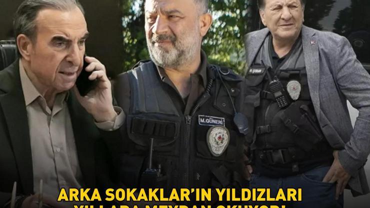 19 sezondur zirvede Arka Sokakların yıldızları yıllara meydan okuyor Gören aynı şeyi söyledi: Hiç değişmemiş