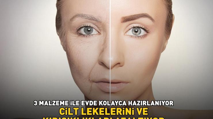 Bu yöntem güzelliğinize güzellik katacak Kırışıklıkları ütü gibi açıyor, cilt lekelerini yüzde 90 azaltıyor