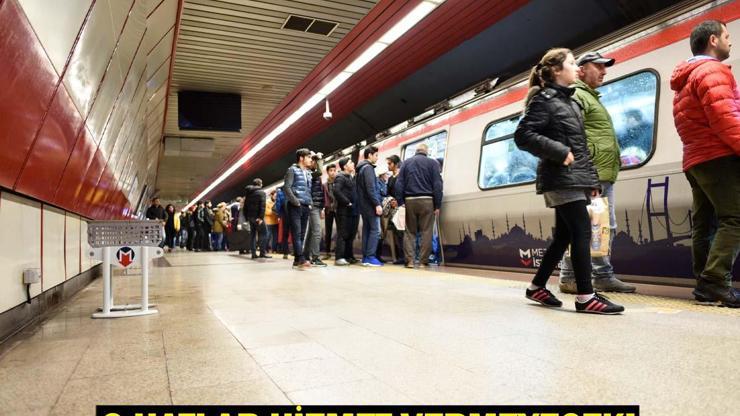 Taksim ve Şişhane metro durakları çalışmıyor mu, ne zamana kadar Metro İstanbul’dan İstanbul Valiliği duyurusu