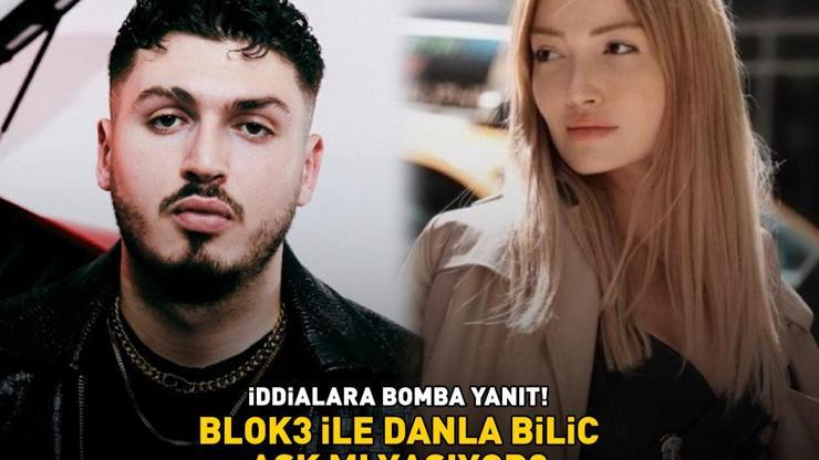 Blok3 ile Danla Bilic aşk mı yaşıyor ÜNLÜ ŞARKICIDAN İDDİALARA BOMBA YANIT
