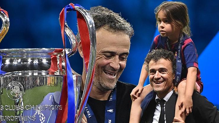 PSG Teknik Direktörü Luis Enrique, vefat eden kızına verdiği sözü gerçekleştirdi Duygulandıran konuşma...
