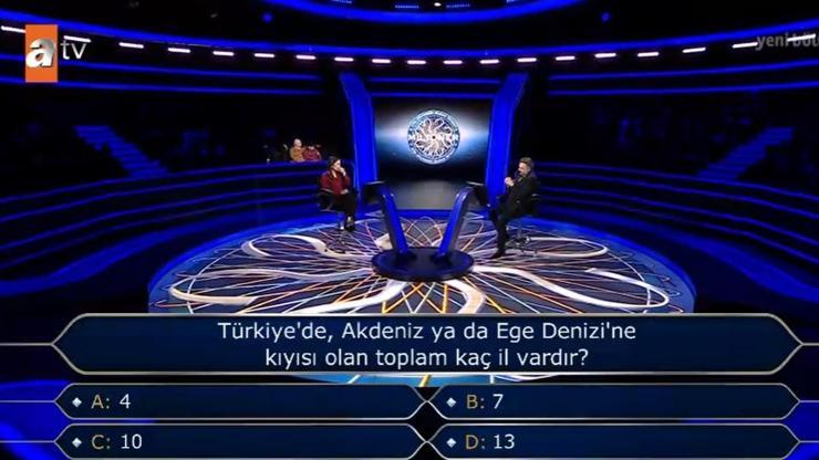 Türkiyede Akdeniz ya da Ege Denizine kıyısı olan toplam kaç il vardır