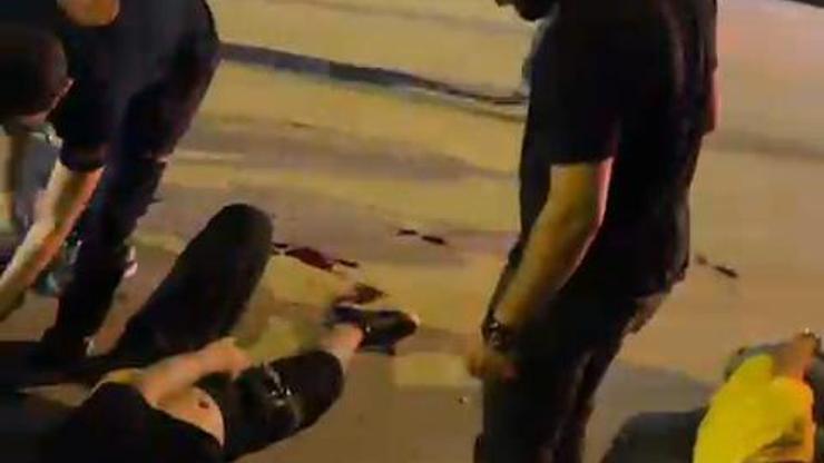 Sokakta tabancayla ayaklarından vuruldular Sokakta tabancayla ayaklarından vuruldular