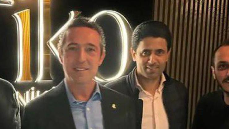 Ali Koç, PSG Başkanı Nasser Al-Khelaifiden yıldız futbolcuyu Fenerbahçeye istedi
