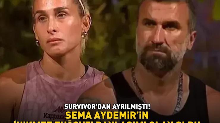 Hikmet’in Survivordan ayrılması sonrası Sema Aydemir’den olay paylaşım GÖREN AYNI ŞEYİ SÖYLEDİ