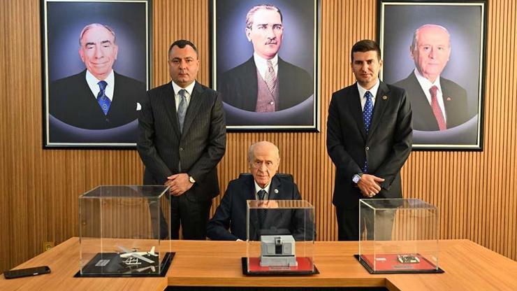 MHP Lideri Bahçeli Ülkü Ocaklarını ziyaret etti