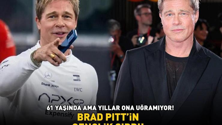 Hollywood yıldızı Brad Pittin gençlik sırrı 61 yaşında ama yıllar ona uğramıyor Meğer her saban bunları yapıyormuş