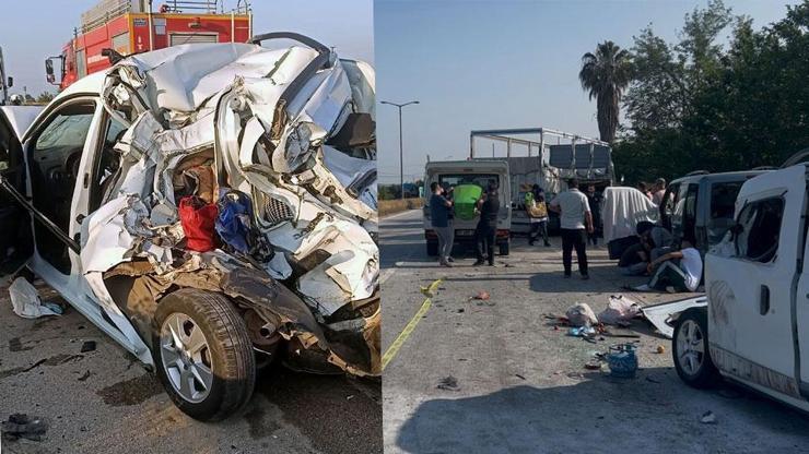 Hatayda kamyon faciası 3 aracı biçti: 1 ölü, 10 yaralı