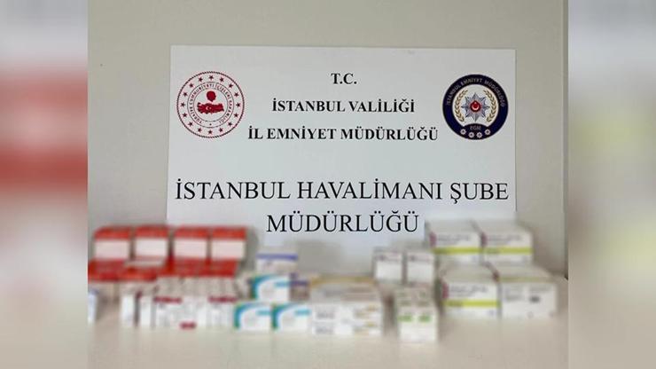 İstanbul Havalimanında sahte ilaç operasyonu