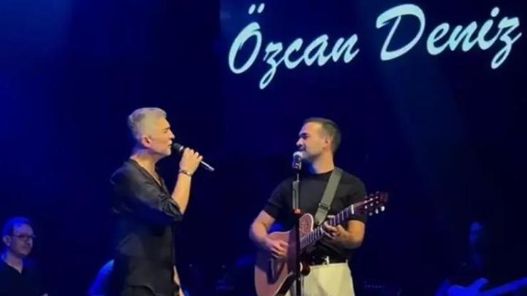 Özcan Deniz, Sahnesinde Sürpriz İsimle Şarkı Söyledi Yeni İmajı İle Dikkatleri Üzerine Topladı