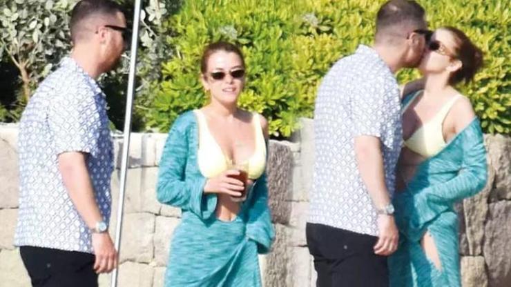 Plajda Romantik Anlar: İlayda Alişan ve Oğulcan Engin Tatilde