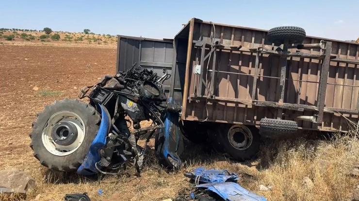 Şanlıurfa’da traktör devrildi; 2 ölü Şanlıurfa’da traktör devrildi; 2 ölü