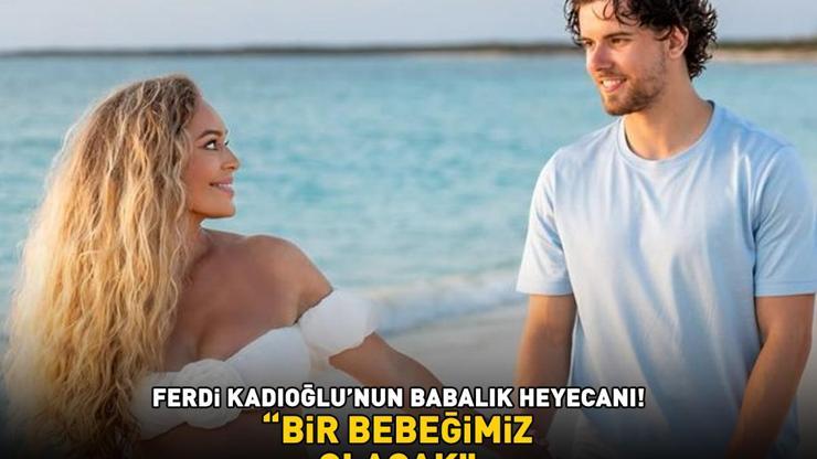 Milli futbolcu Ferdi Kadıoğlunun babalık heyecanı BİR BEBEĞİMİZ OLACAK