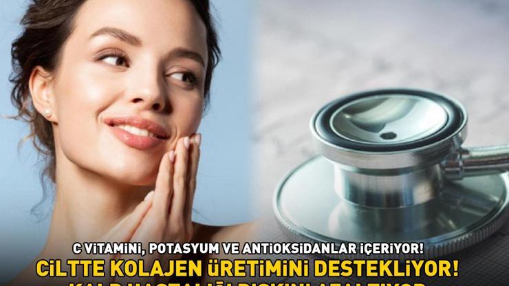 Kilosu 100 TL C vitamini, potasyum ve antioksidanlar içeriyor Ciltte kolajen üretimini destekliyor, kalp hastalığı riskini azaltıyor