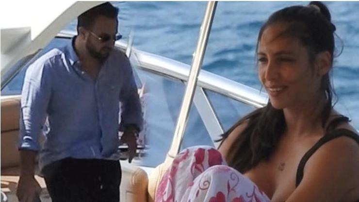 Zehra Çilingiroğlu ve Sevgilisi Bodrum Tatilinde
