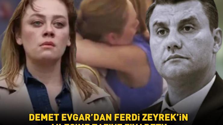 Demet Evgardan Manisa Büyükşehir Belediye Başkanı Ferdi Zeyrekin ailesine taziye ziyareti BAŞSAĞLIĞI DİLEDİ