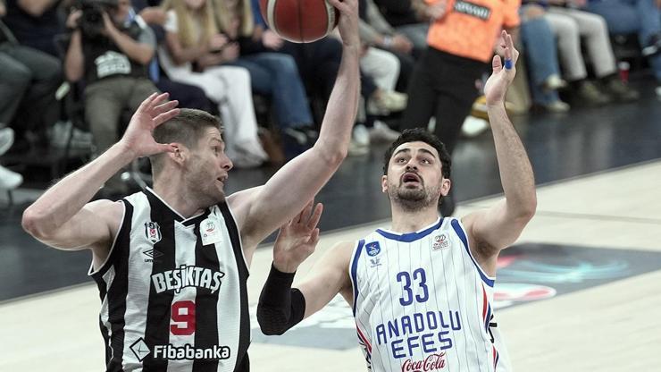 Beşiktaş, Anadolu Efes serisinde eşitliği sağladı