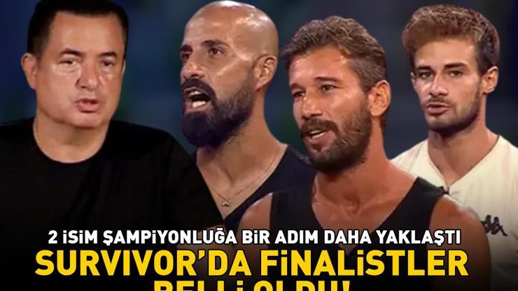 SURVIVOR’DA FİNALİSTLER BELLİ OLDU Adem, Batuhan ve Volkan kozlarını paylaştı 2 isim şampiyonluğa bir adım daha yaklaştı