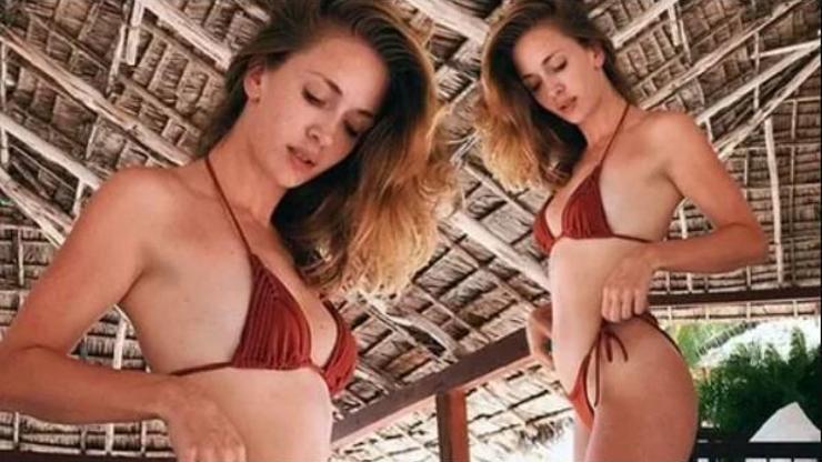 Yasemin Kay Allen, Sıcaktan Bunalarak Geceyi Denizde Geçirdi