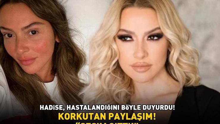 Hadiseden korkutan paylaşım Hastalandığını böyle duyurdu: SESİM GİTTİ