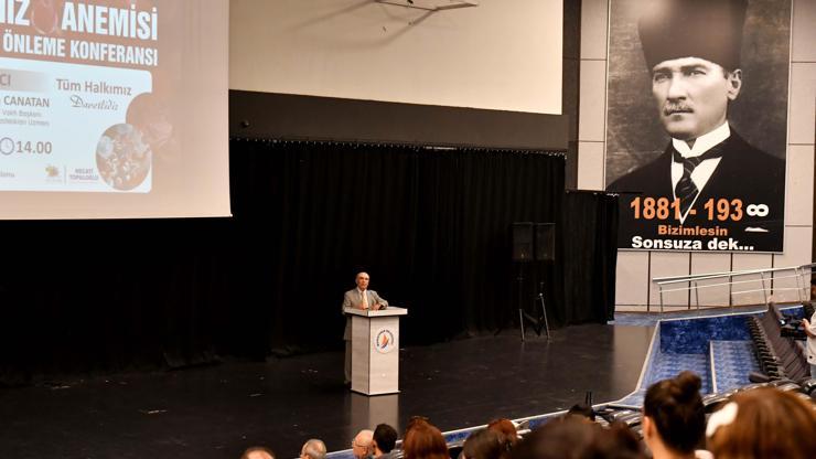 Muratpaşada Akdeniz Anemisi Talasemi Önleme Konferansı yapıldı