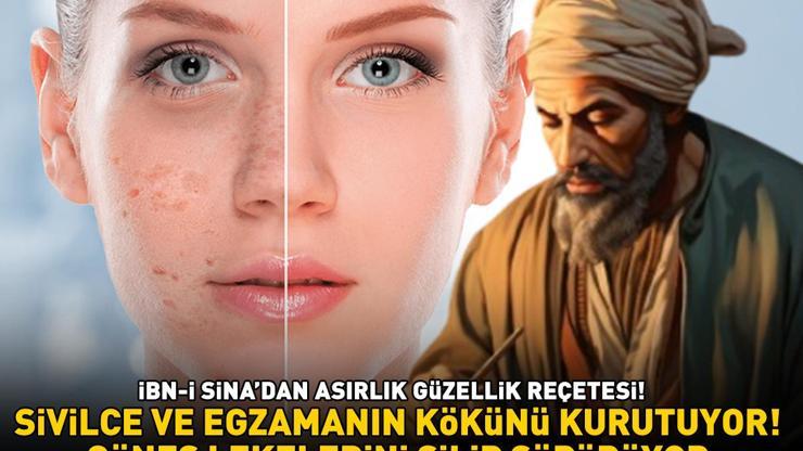 İbn-i Sinadan asırlık güzellik reçetesi Güneş lekelerini silip süpürüyor, sivilce ve egzamanın kökünü kurutuyor