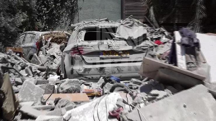 CNN TÜRK BÖLGEDE: İsrailde son durum ne İşte yıkılan Hayfa