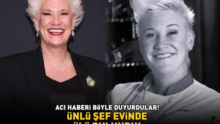 Ünlü şef Anne Burrell evinde ölü bulundu ACI HABERİ BÖYLE DUYURDULAR