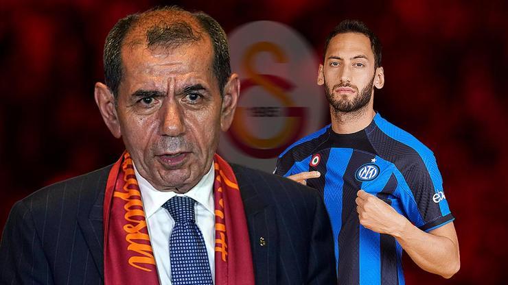 Galatasaray Başkanı Dursun Özbek resmen açıkladı: Hakan Çalhanoğlu...