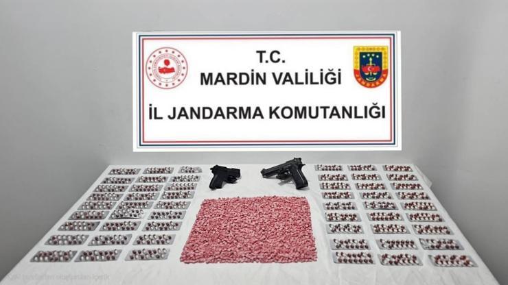 Mardin’de uyuşturucu operasyonunda 2 gözaltı