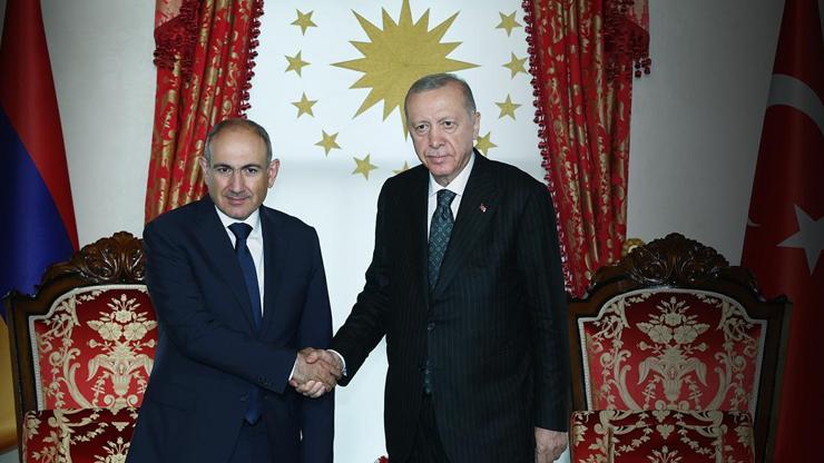 SON DAKİKA | Cumhurbaşkanı Erdoğan, Paşinyanı kabul etti
