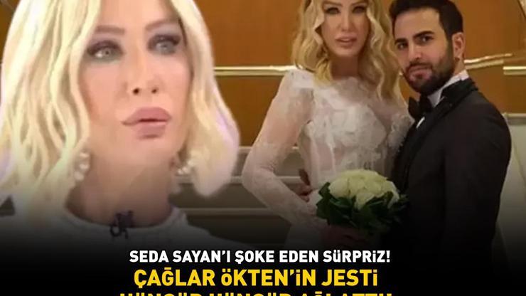 Seda Sayan’ı şoke eden sürpriz Çağlar Ökten’in jesti hüngür hüngür ağlattı