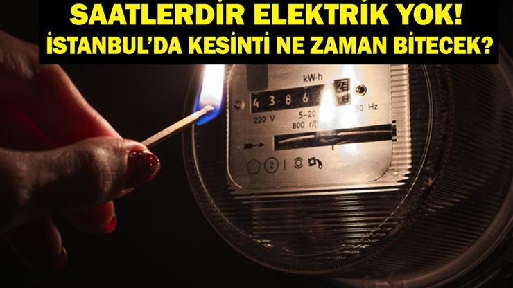 SAATLERDİR ELEKTRİK YOK: İstanbulda Elektrikler Ne Zaman Gelecek BEDAŞ AYEDAŞ 23 Haziran Elektrik Kesintisi Açıklaması