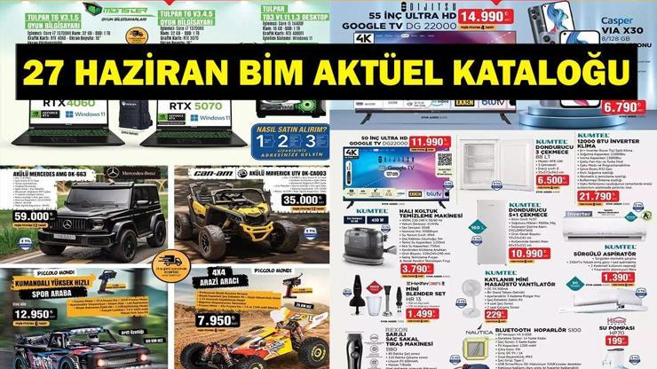 27 HAZİRAN BİM KATALOĞU 2025: 27 Haziran BİM Aktüel Kataloğunda Neler Var Bu Hafta BİMde Neler İndirimde